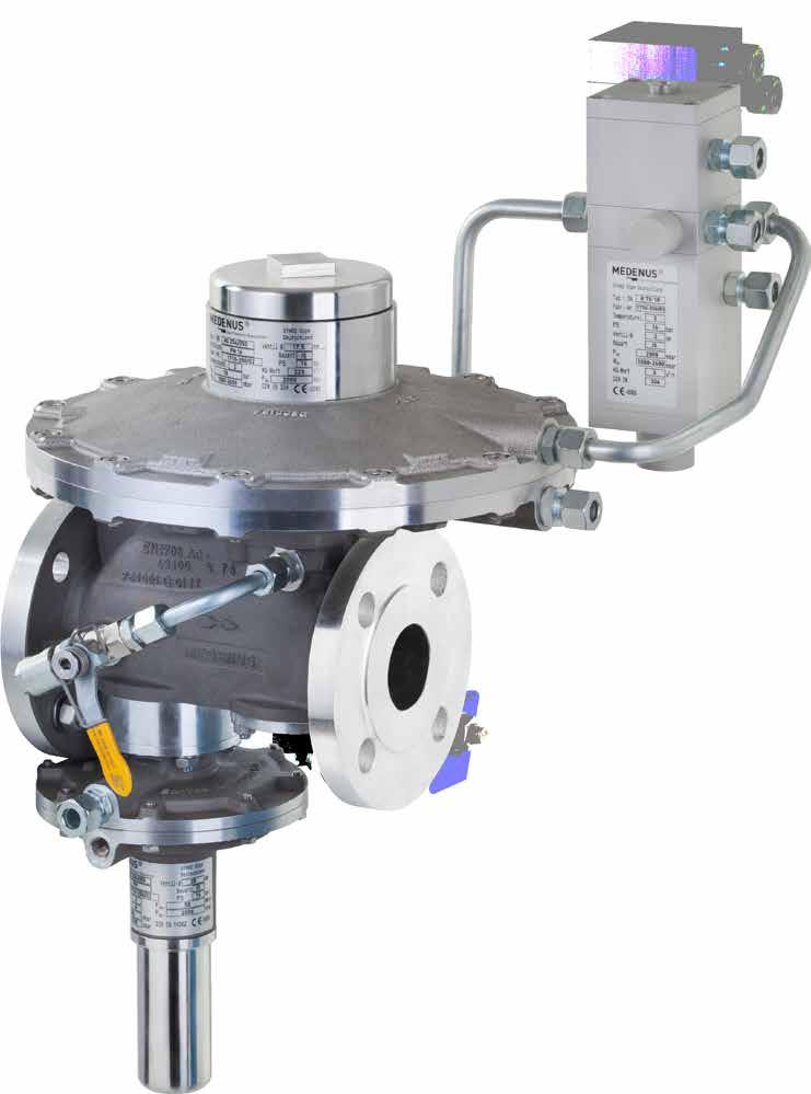 Gas pressure regulator RSP 254