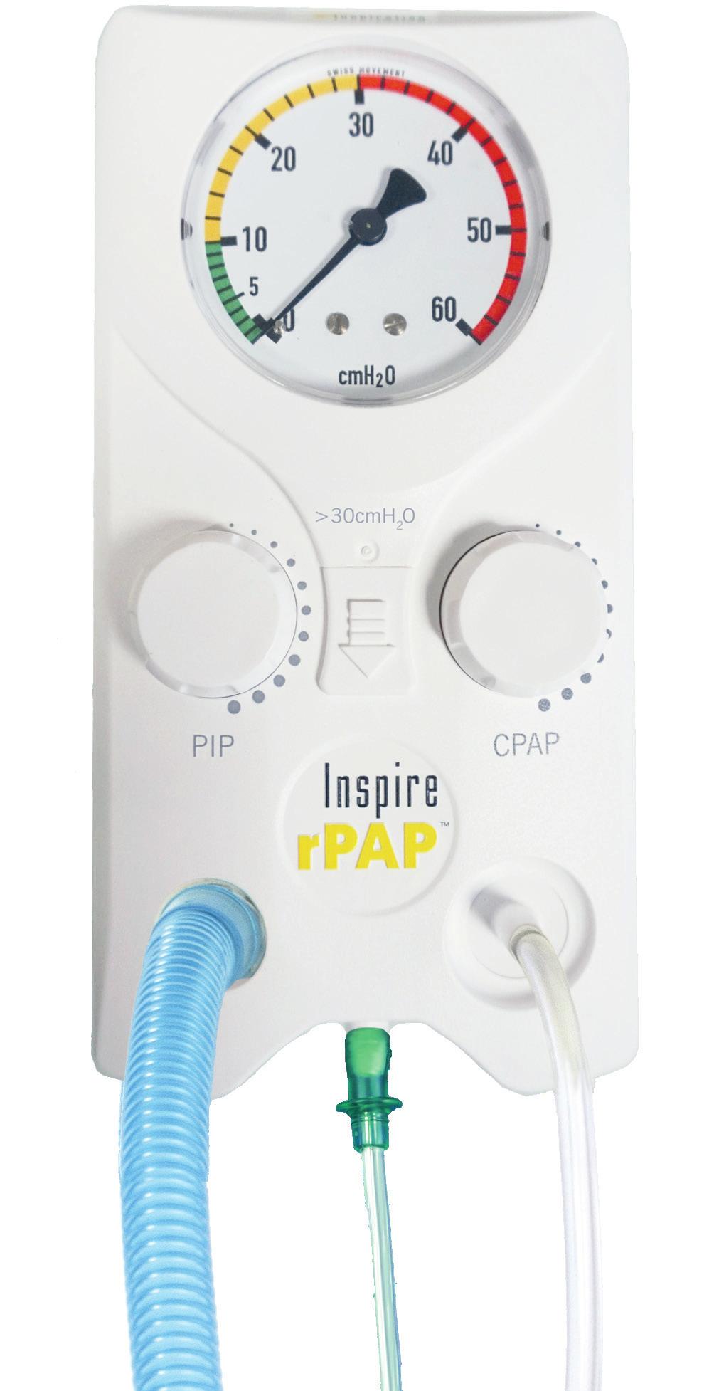 Revolution from the first breath The Inspire rpap is an innovative system comprising an rpap Generator and dedicated rpap Driver that work in conjunction to create an effective, gentle approach to