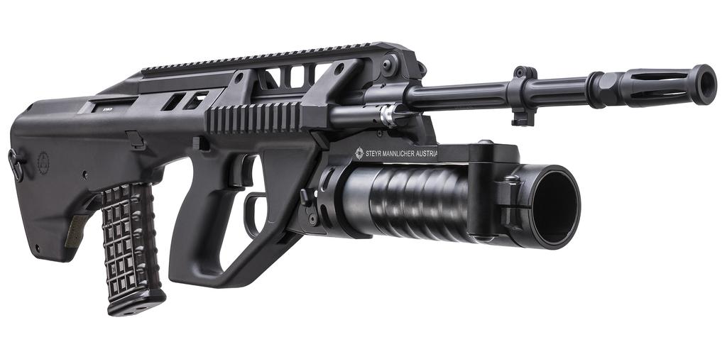 Support Weapons SL40 Barrel length Muzzle velocity Effective range Max range Action 1.