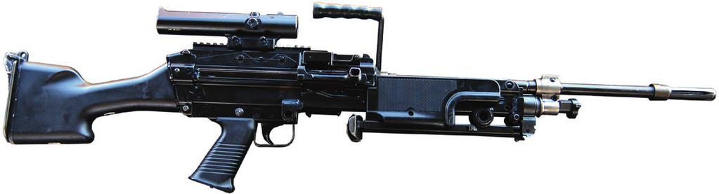 WEAPONS OF THE ADF Machine Guns Calibre Barrel length Muzzle velocity Effective range Cyclic rate of fire Minimi 5.