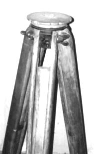 It did not originally come with this instrument. TR 10, Jointed Leg Tripod, Young & Sons, Philadelphia, c. 1909.