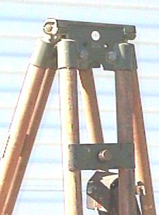 It is likely of W-K manufacture but not so indicated. ET 34, Jointed Leg Tripod, Maker not identified, c. 1940's.