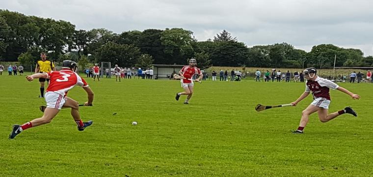 victorious in the final. Action Photos from Final between Cork & Galway.