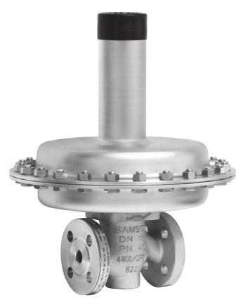 Self-operated Pressure Regulators Type 2405 Pressure Reducing Valve ANSI version Application Pressure reducing valve for set points from 0.