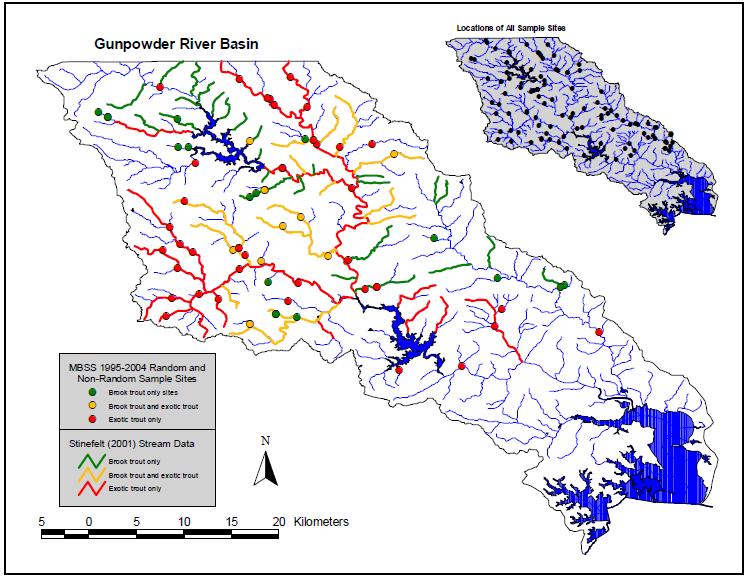 Gunpowder River Basin Brook Trout Populations