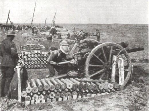 Slide 17 British 18 Pounder Field Gun Australian 18 pound field gun in action 3 rd Ypres 1917