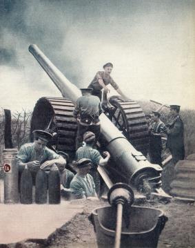 Slide 23 The Pre War Artillery Revolution By 1910 the armies of all the major European powers had discarded their mechanical- recoil field guns and had brought new hydraulic recoil weapons into