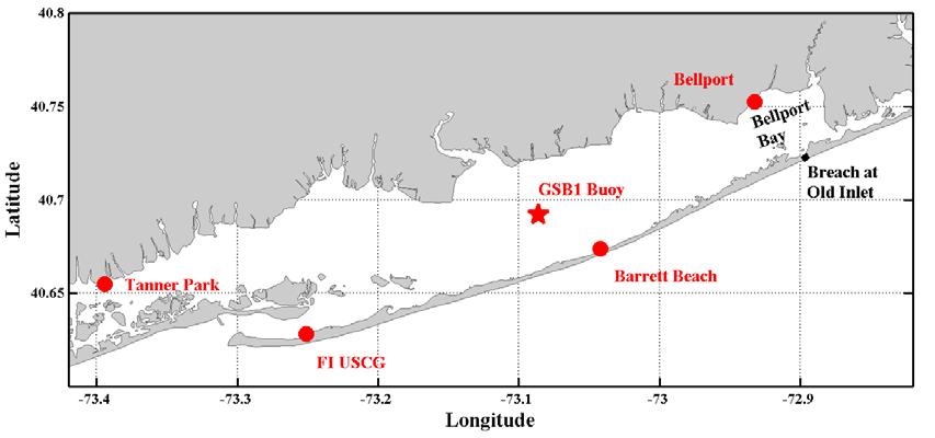 The Impact on Great South Bay of the Breach at Old Inlet Charles N. Flagg and Roger Flood School of Marine and Atmospheric Sciences, Stony Brook University The Great South Bay project (http://po.msrc.