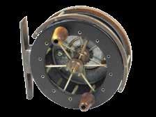 starback centre pin reels, 5-4 diameter, various makes and models including two with fish tail starback foot (8) 140-240 404 A scarce Farlow & Co.