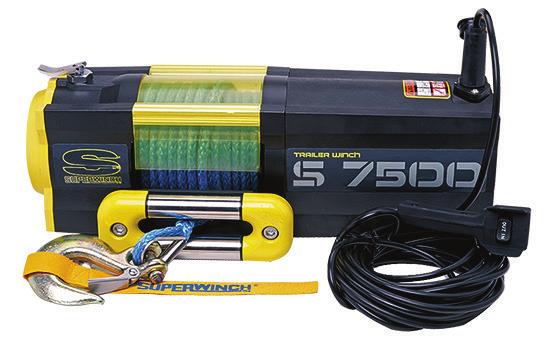 TECHNICAL INSTALLATION MANUAL S SERIES S5500 / S5500SR / S7500 / S7500SR 5,500 lb (2494 kg) / 7,500 lb (3401 kg) 12/24 VDC Electric Winch READ AND UNDERSTAND THIS GUIDE BEFORE INSTALLATION AND