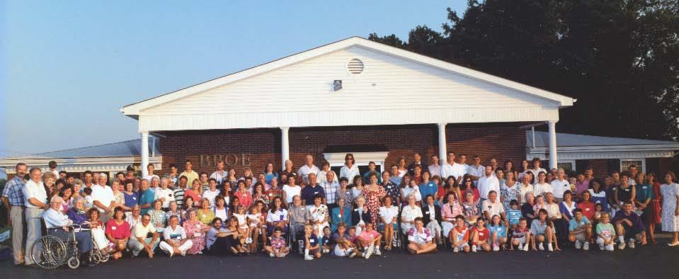 Carroll Family Reunion held in Henderson, Kentucky, 3rd Aug. 1991.