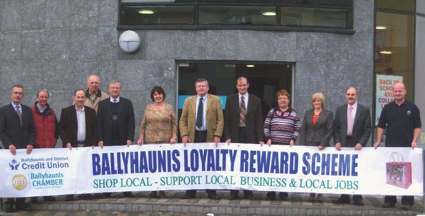 What Ballyhaunis has to offer: Modern shops and large range of services.