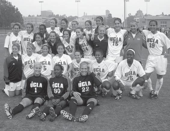 UCLA SOCCER TIMELINE Nov. 6, 2003 Junior Goalkeeper Sarah Lombardo becomes the first UCLA player to earn firstteam Academic All-America honors. Dec.