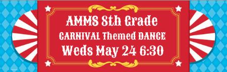 Page 3 8th Grade AMMS Carnival Themed Dance Attention 8 th graders! Come to the biggest party of the year and your LAST at Autrey Mill!