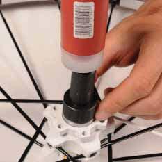 wheel mechanism, the bearings of the hub body must be