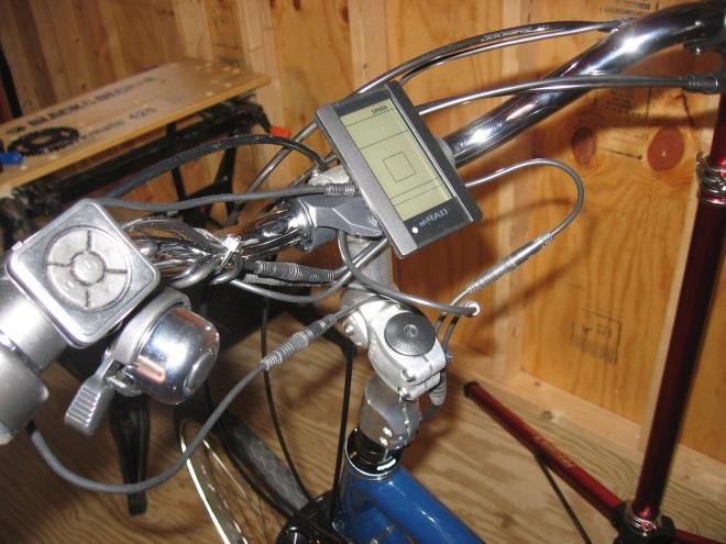 Cable ties can be used to make the wiring tidy, but make sure that the handlebars