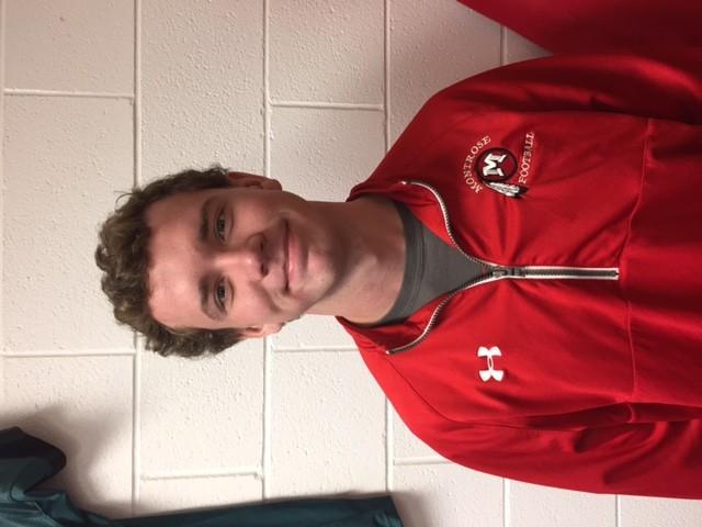 Athletics and Activities The athlete for the month of December is Mr. Nick Gibson. Nick is a senior here at MHS and is the Student Body President.