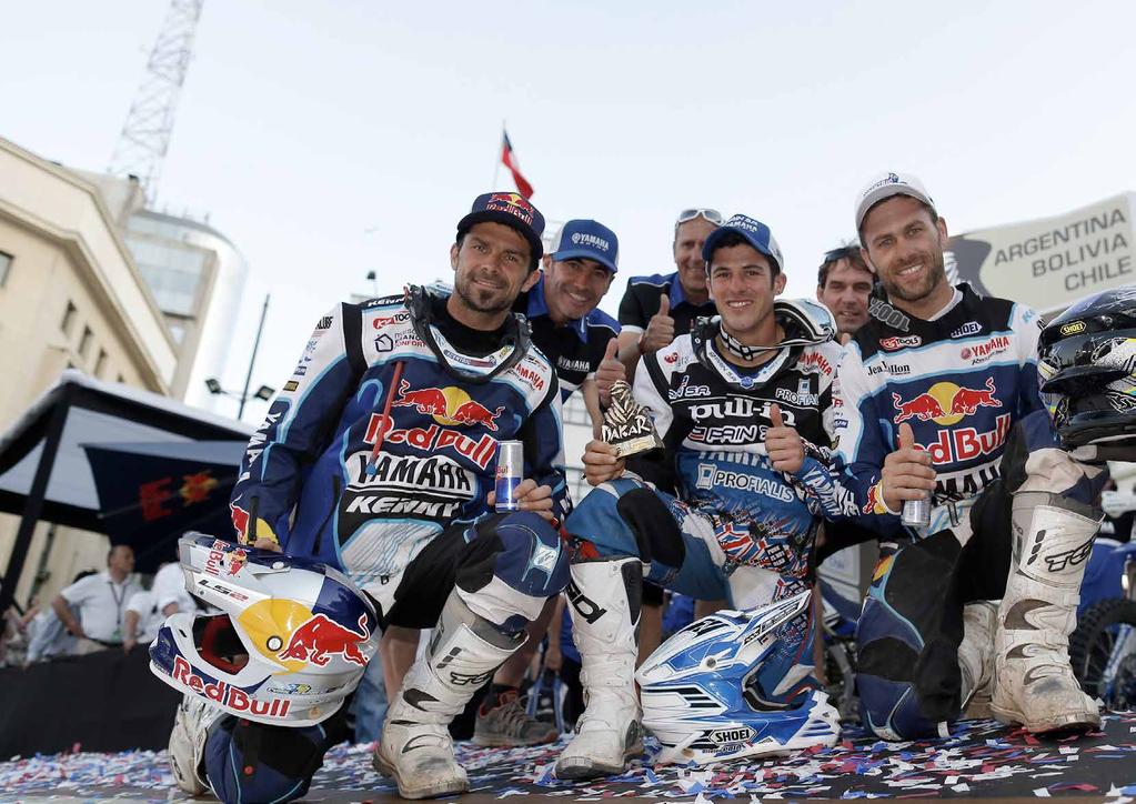 2014 begins on the dakar podium Yamaha Factory Racing rider Olivier Pain ensured Yamaha got off to a good start in 2014, taking the first podium finish of the year.