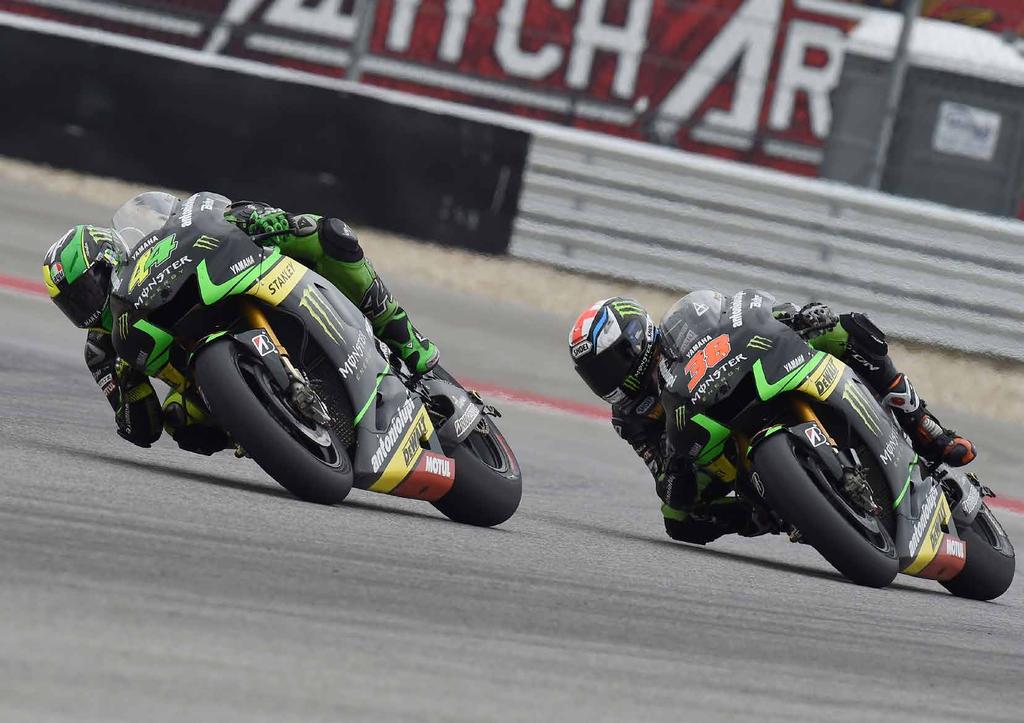 texas two-step Monster Yamaha Tech3 Team riders Bradley Smith and Pol Espargaro achieved their best ever results in the premier class in Texas at the Grand Prix of The Americas.