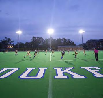 The site of the 2014 ACC Field Hockey Championships, Jack Katz Stadium is surrounded by Duke s East Campus, providing head coach Pam Bustin and the Blue Devils with a private practice