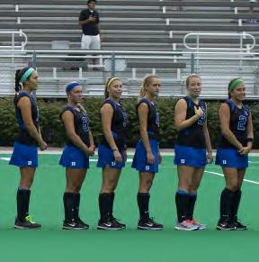 2014 Took the field in 12 contests as a freshman as Duke advanced to the NCAA quarterfinals Placed a shot on goal at Indiana (Oct.