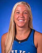 8 STEPHANIE PEZZUTI JUNIOR MIDFIELD FAIRFIELD, N.J. WEST ESSEX 2015 Played in all 21 contests during Duke s run to the NCAA semifinals Notched a defensive save in a 2-1 overtime victory against No.