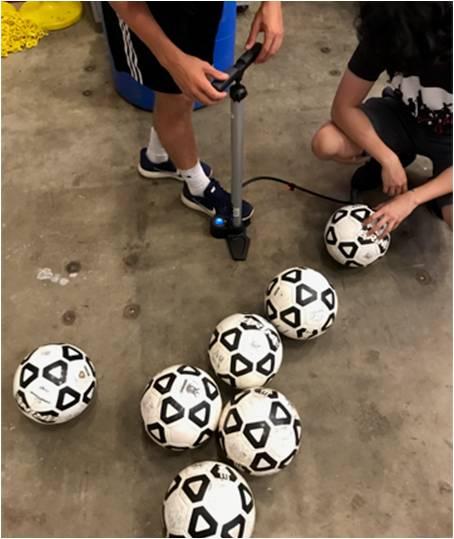 Proceedings 2018, 2, 236 4 of 6 3. Results The drop testing of the footballs to determine damping was conducted by dropping 10 soccer balls of a specific pressure from a predefined height of 3.