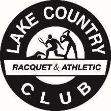 MEMBERSHIP POLICY LAKE COUNTRY RACQUET & ATHLETIC CLUB MEMBERSHIP POLICY MANUAL 1. The initiation (joining) fee is paid in full at the time of joining, unless an installment plan is selected. 2.