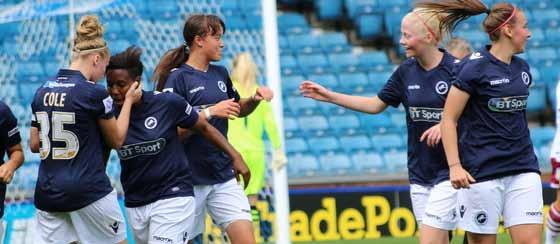 The Visitors MILLWALL LIONESSES Millwall Lionesses are enjoying a fantastic season in the FAWSL2.