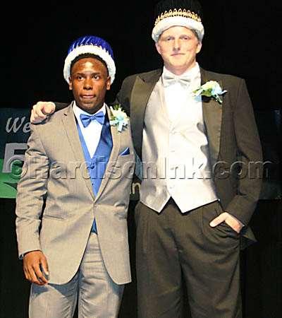 CHS royalty crowned Pat Telgen (right) was crowned 2016 Chiefland Homecoming King and Jamarion Bowers Homecoming Prince at the Pow Wow on Thursday night (Sept. 15).