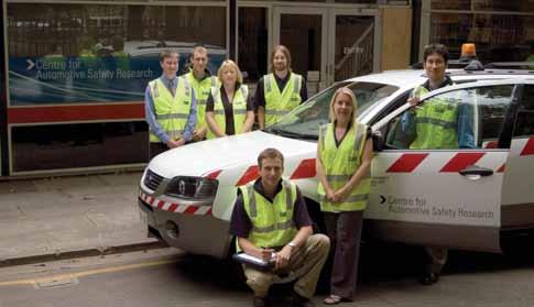 In-depth crash investigation In 2008, CASR was active in its program of in-depth investigation of South Australian road crashes.
