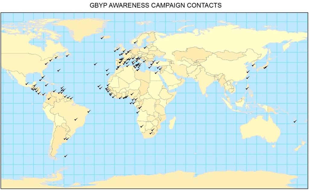 THE ICCAT-GBYP TAG AWARENESS PROGRAMME The posters and the information on the
