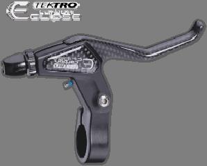 MTB Lever Tektro Model : ML330 For use with linear pull brakes Cast aluminum lever and bracket 2 finger compact