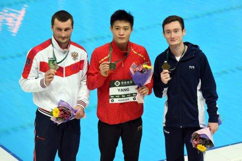 Today was a good diving day in my office, but my performance was not excellent, - critisezed on himself silver medalist Aleksandr Bondar.