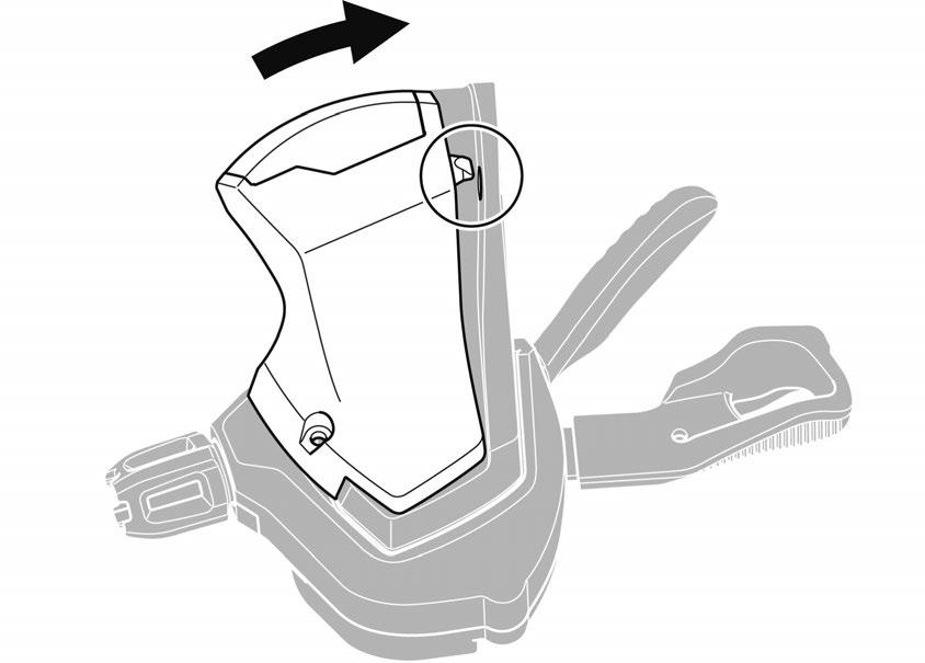 NOTE (A) Indicator unit (B) Hook Before assembly, operate the release lever 3 or more times (10 or more times for the