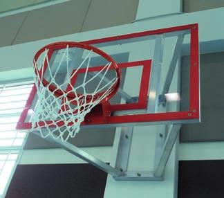 Other sizes are available on request. Aluminium Backboard Basketball backboard, made by special aluminium profile, white powder coated.