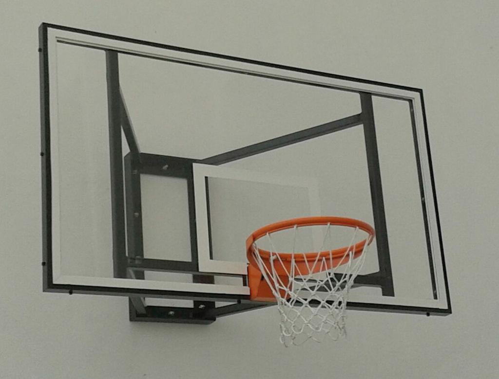 Basketball Wall Mounted NON - FOLDABLE The basketball wall mounted non-foldable is made from special aluminium profiles.