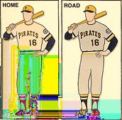 Pittsburgh Pirates Record: 80-82 3rd Place