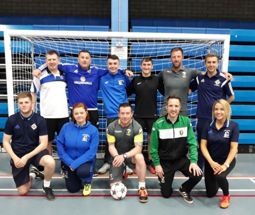 Futsal Coach Education A number of Futsal Coach Education courses have been delivered over the last couple of months.
