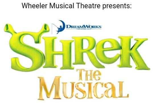 Community News Shrek at Wheeler High School The show dates are April 12-14 and tickets can be purchased from the following website. https://tinyurl.