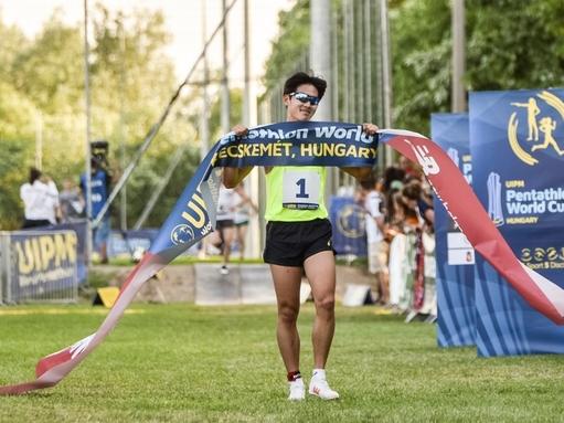06 MAY 2018 UIPM 2018 PENTATHLON WORLD CUP KECSKEMÉT: DOMINANT JUN (KOR) TAKES THIRD GOLD MEDAL Rising star, 22, builds on 2016 and 2017 World Cup glory Palazkov (BLR) enjoys career high with solid