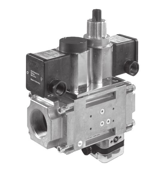 Dual Safety Shutoff Valves with Proof of Closure and NEMA 4x Enclosure DMV-D/624L Series DMV-DLE/624L Series Two normally closed automatic shutoff valves in one housing.