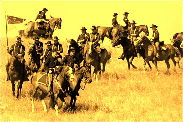 Nine years later, during the Great Indian Wars, he served as a Major in the 7th Cavalry under George Armstrong Custer.