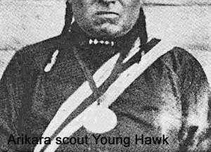 As Custer and his soldiers prepared to attack the Lakota with high hopes of claiming the Black Hills and its gold for the U.S. government the Army relied on scouts like Young Hawk to guide them.