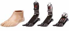 Order Information Delivery of a Triton prosthetic foot includes the 2C6 Footshell, a transparent (soft) heel wedge and a black (firm) heel wedge.