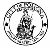 Policy No. 6 THE CITY OF POMONA SAFETY POLICIES AND PROCEDURES CONFINED SPACE POLICY City Manager I.