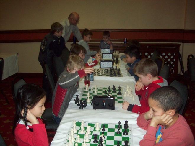 u-8's Championship Ten young players took part in a -round swiss