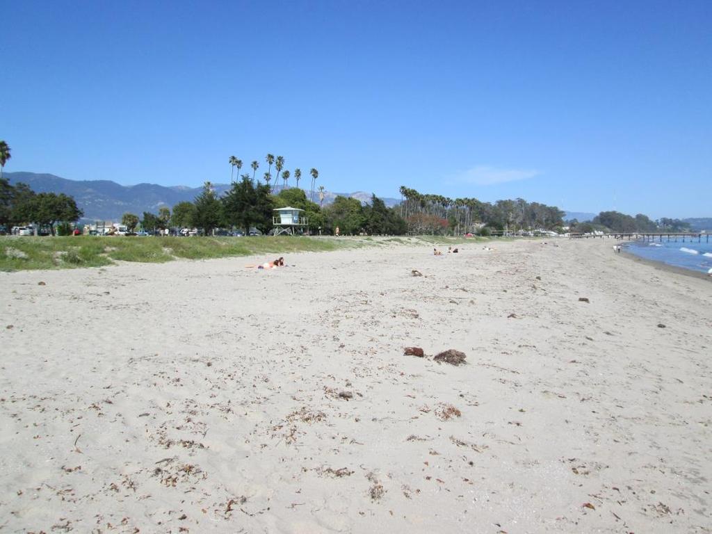 Historic Sand Accretion & Erosion 10 In 2012, Goleta Beach benefitted from