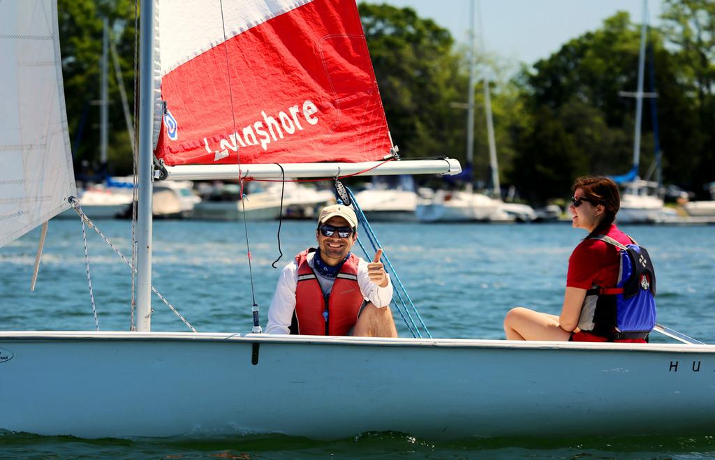 Our popular co-ed beginner s sailing course is concentrated into two consecutive weekends (12 hrs total). It covers all the essentials to start you sailing on your own.