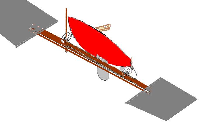 VI. Align the keel, then install the Keel Trunk. Take your time on this!